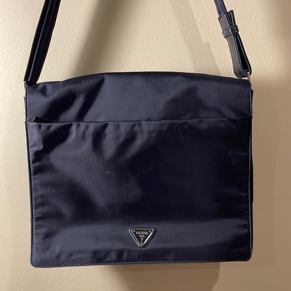 Guess Nylon Black Unisex messenger bag/Crossbody bag - Picture 1 of 15
